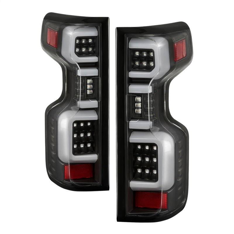 Spyder Chevy Silverado 19-20 (Do Not Fit Halogen Model) LED Tail Light Blk ALT-YD-CS19LED-BK 5087270