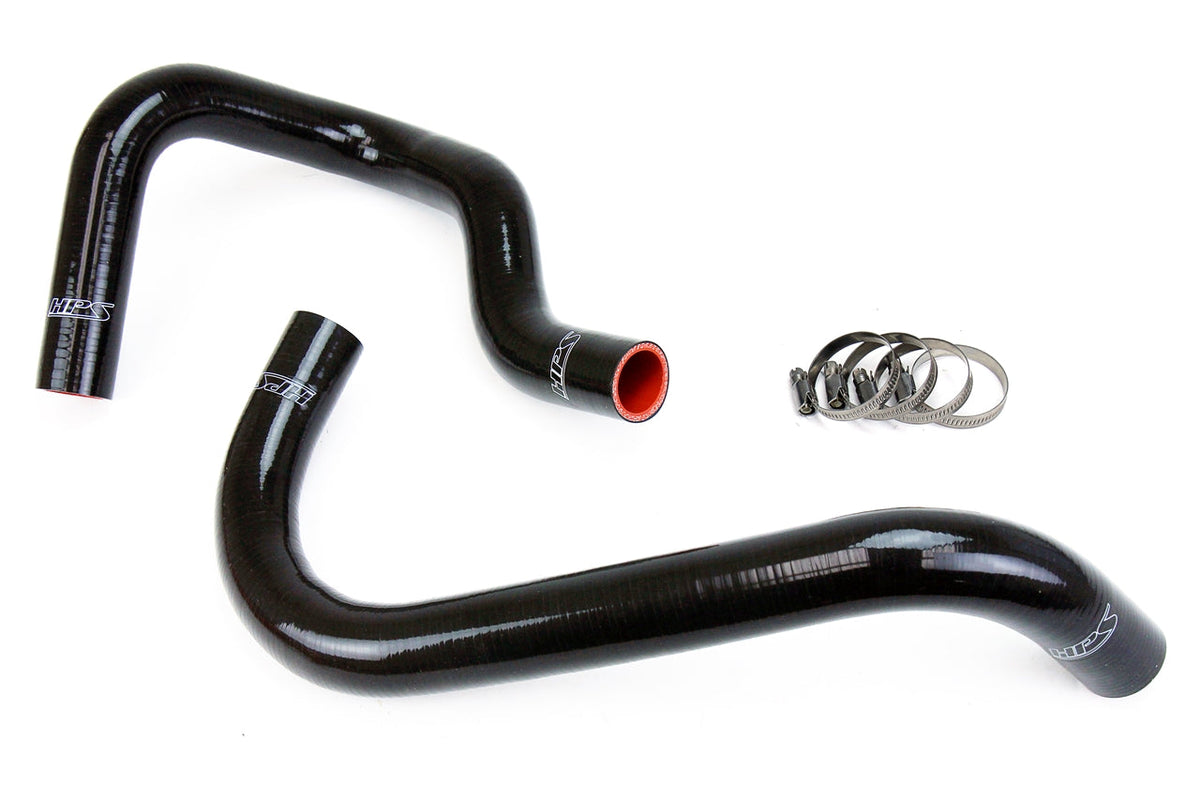HPS Performance Products HPS Reinforced Black Silicone Radiator Hose Kit Coolant Toyota 95-04 Tacoma 2.4L 4Cyl