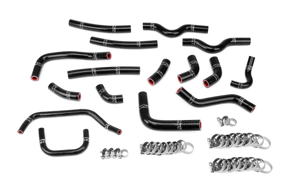 HPS Silicone Heater Coolant Hose Kit Complete 16pcs Set, Toyota 03-07 Land Cruiser 4.7L V8 J100, 57-1911