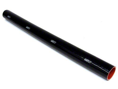 HPS 4" ID, 3 Feet Length, Silicone Straight Coupler Coolant Tube Hose, High Temp 4-ply Reinforced, Black, 102mm ID