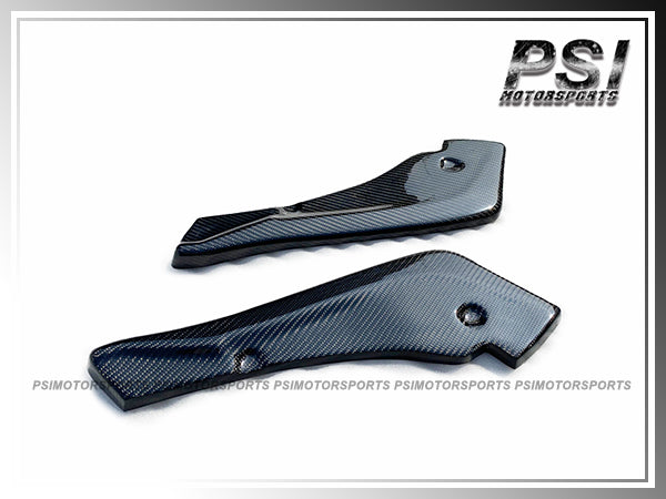 For 2019-2024 Toyota GR Supra A90 A91 Only - MX Style Carbon Fiber Rear Splitter Lips