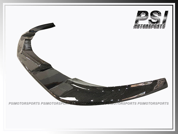 For 2005-2013 Chevrolet Corvette C6 Base Model Only - Z06 Style Carbon Fiber Front Lip