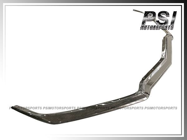For 2020-2025 Chevrolet Corvette C8 Stingray & Z51 Only - Factory Style Carbon Fiber Front Lip