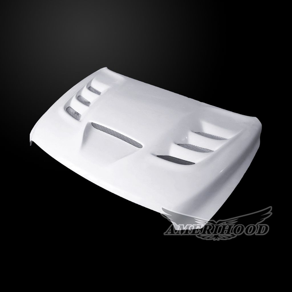 AmeriHood - Dodge RAM 2500 Model 2010-2018 VIP Style Functional Heat Extraction Hood