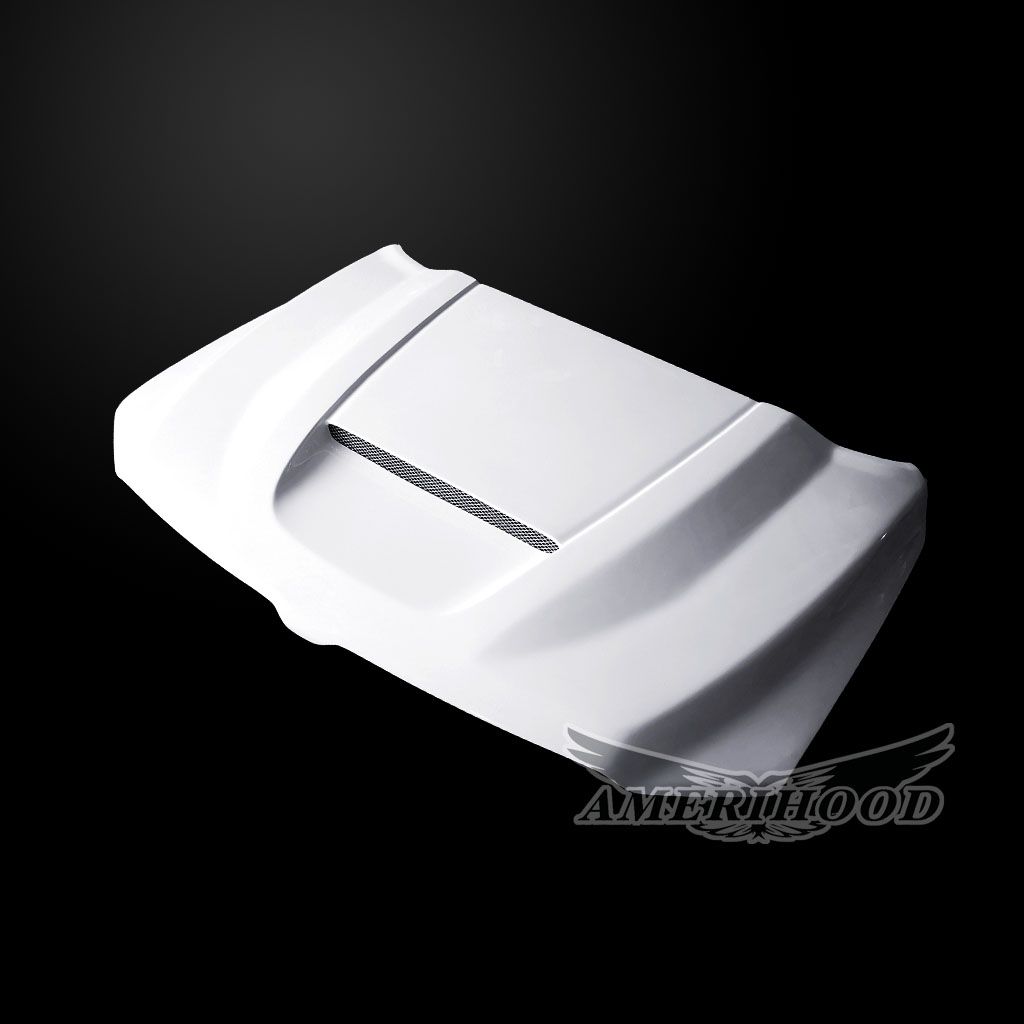 AmeriHood - Dodge Ram 1500 2019-2025 W/O TRX And RHO Model New Body Style Type SRT Style Functional Ram Air Hood