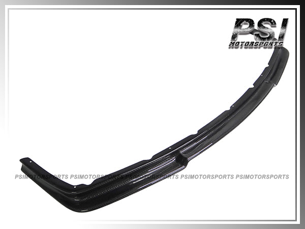 For 1992-1998 BMW E36 M3 Only - V Style Carbon Fiber Front Lip