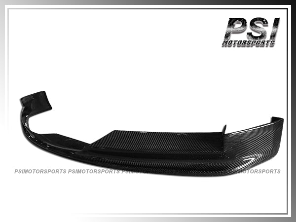 For 2005-2008 BMW E90 Pre-facelift 3-Series Sedan with M-Sport Package Only - 3D Style Carbon Fiber Front Lip