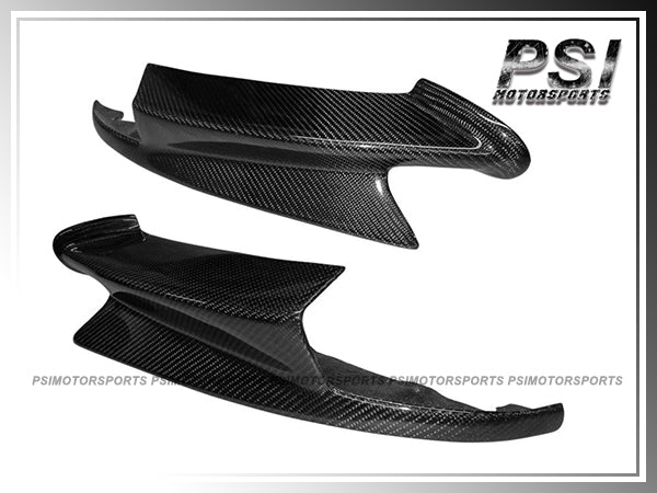For 2008-2013 BMW E92 E93 M3 Only - P Style Carbon Fiber Front Splitter Lips