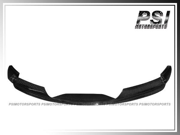 For 2011-2016 BMW F10 5-Series with M-Sport Package Only - 3D Style Carbon Fiber Front Lip