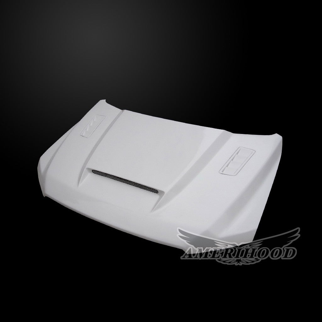 AmeriHood - Ford F-150 Model 2015-2020 SSK Style Functional Heat Extraction Hood
