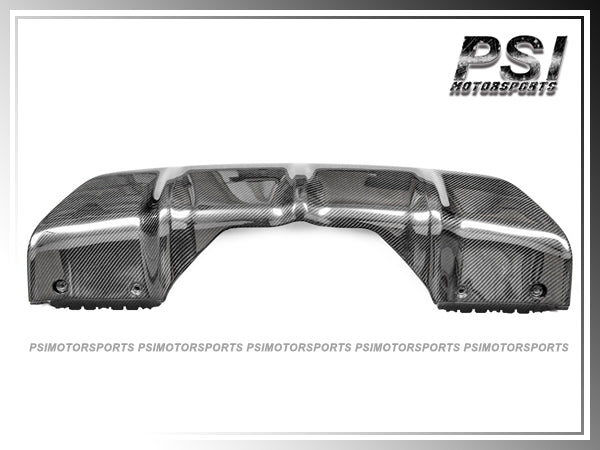 For 2014-2018 BMW F16 X6 with M-Sport Package Only - Performance Style Carbon Fiber Rear Diffuser