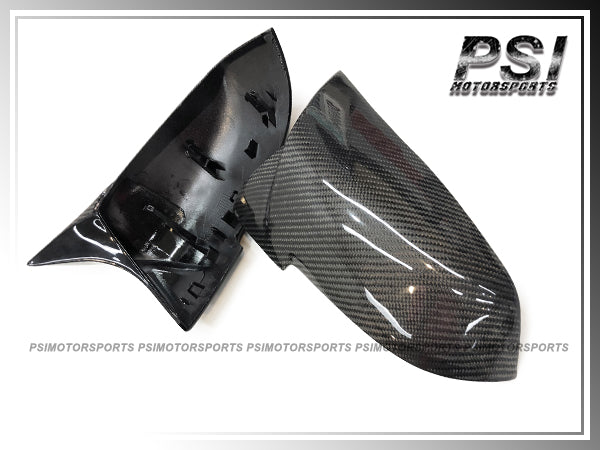 For BMW F20 F21 F22 F30 F31 F32 F33 F36 F87 Only - M Style Carbon Fiber Replacement Mirror Caps