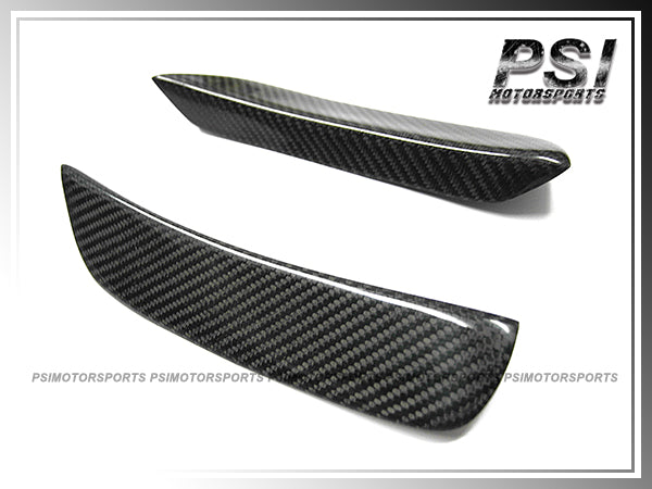 For BMW F22 F23 F30 F31 F32 F33 F36 F80 F82 Only - Universal Carbon Fiber Front Canards (2pcs)
