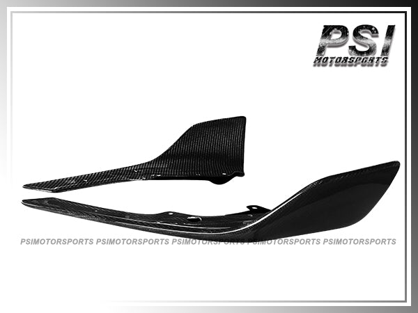 For 2015-2018 BMW F87 M2 Only - P Style Carbon Fiber Front Splitter Lips