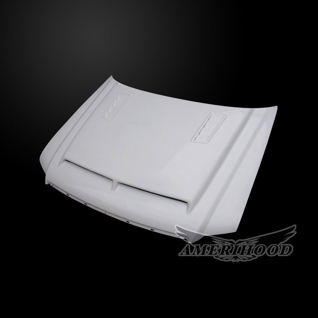 AmeriHood - Ford Explorer Model 2006-2010 E Style Functional Heat Extraction Hood