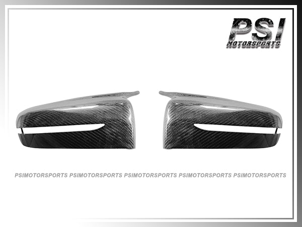 For BMW G11 G14 G15 G20 G21 G22 G30 G31 Only - M Style Carbon Fiber Replacement Mirror Caps