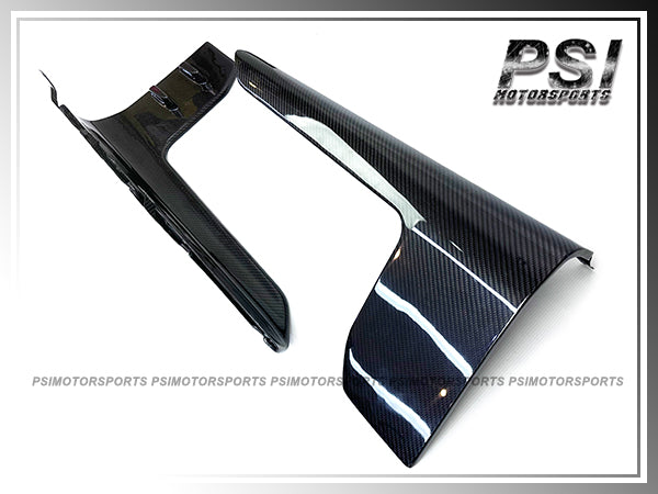 For 2023-2024 BMW G87 M2 Only - M Performance Style Carbon Fiber Side Skirt Add-on Lips