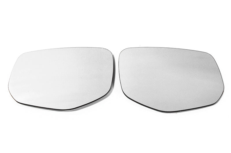 OLM Wide Angle Convex Mirrors w/ Turn Signals / Defrosters (Chrome) - Subaru WRX 2022+