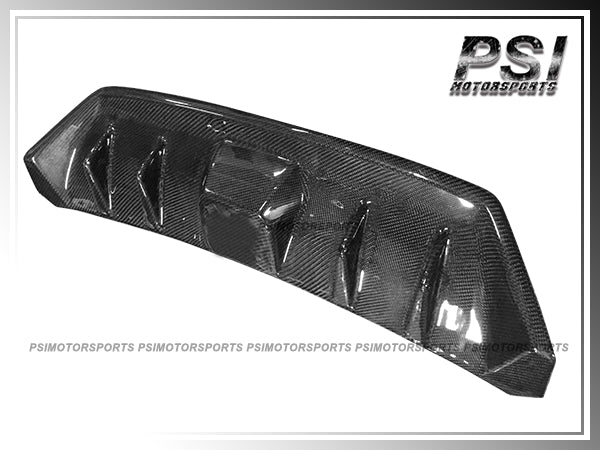 For 2015-2018 Lexus RC250 R350 with F-Sport Package Only - AG Style Carbon Fiber Rear Diffuser