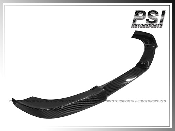 For 2011-2014 Mercedes-Benz W218 CLS-Class with AMG Sport Package Only - V Style Carbon Fiber Front Add-on Lip