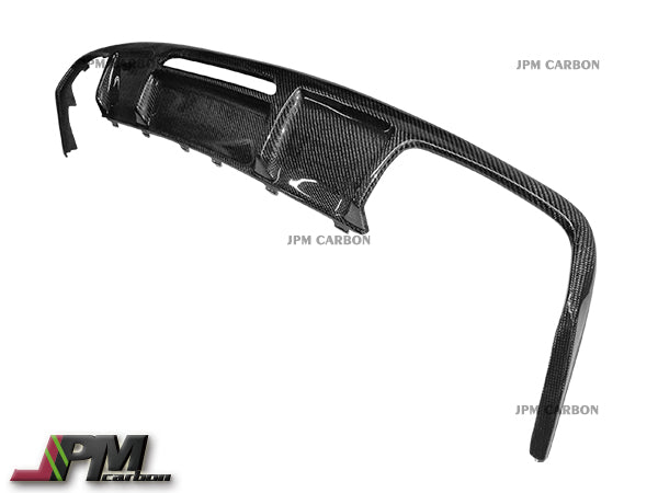 For 2011-2017 Mercedes-Benz W218 CLS-Class with AMG Sport Package & CLS63 Only - Carbon Fiber Rear Diffuser Cover