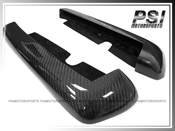 For 2015-2021 Subaru WRX / STI Only - CS Style Carbon Fiber Rear Add-on Splitter Lips