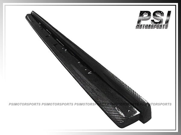 For 2015-2021 Subaru WRX STI Only - CS Style Carbon Fiber Side Skirt Lips