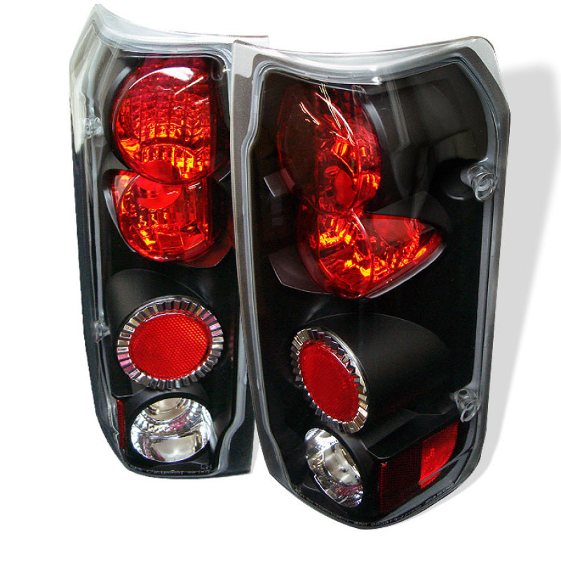 Spyder Ford F150 87-96/Ford Bronco 88-96 Euro Style Tail Lights Black ALT-YD-FF15089-BK 5003300