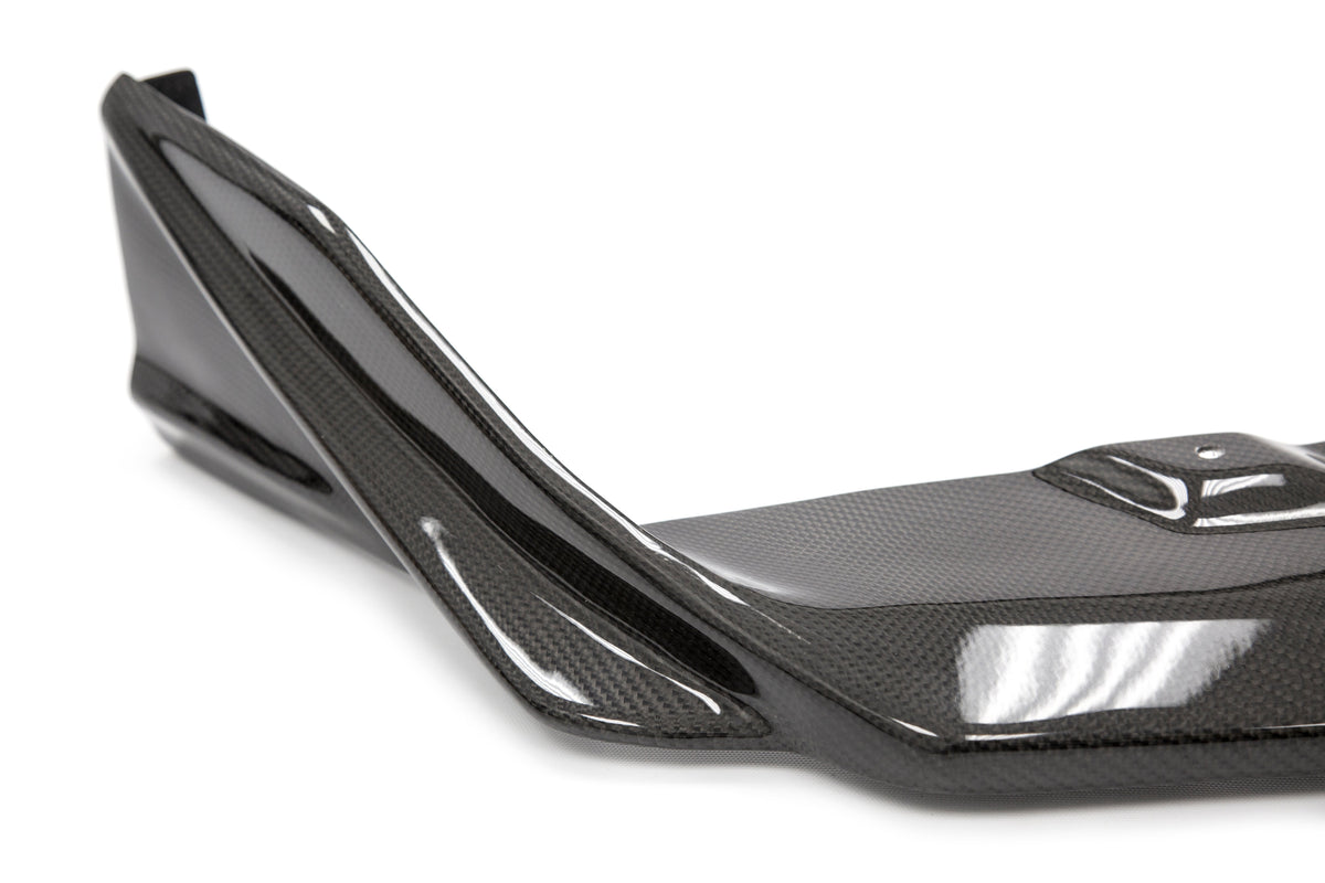 OLM S208 Style Carbon Fiber Front Bumper Lip - 2015-2021 WRX / STI