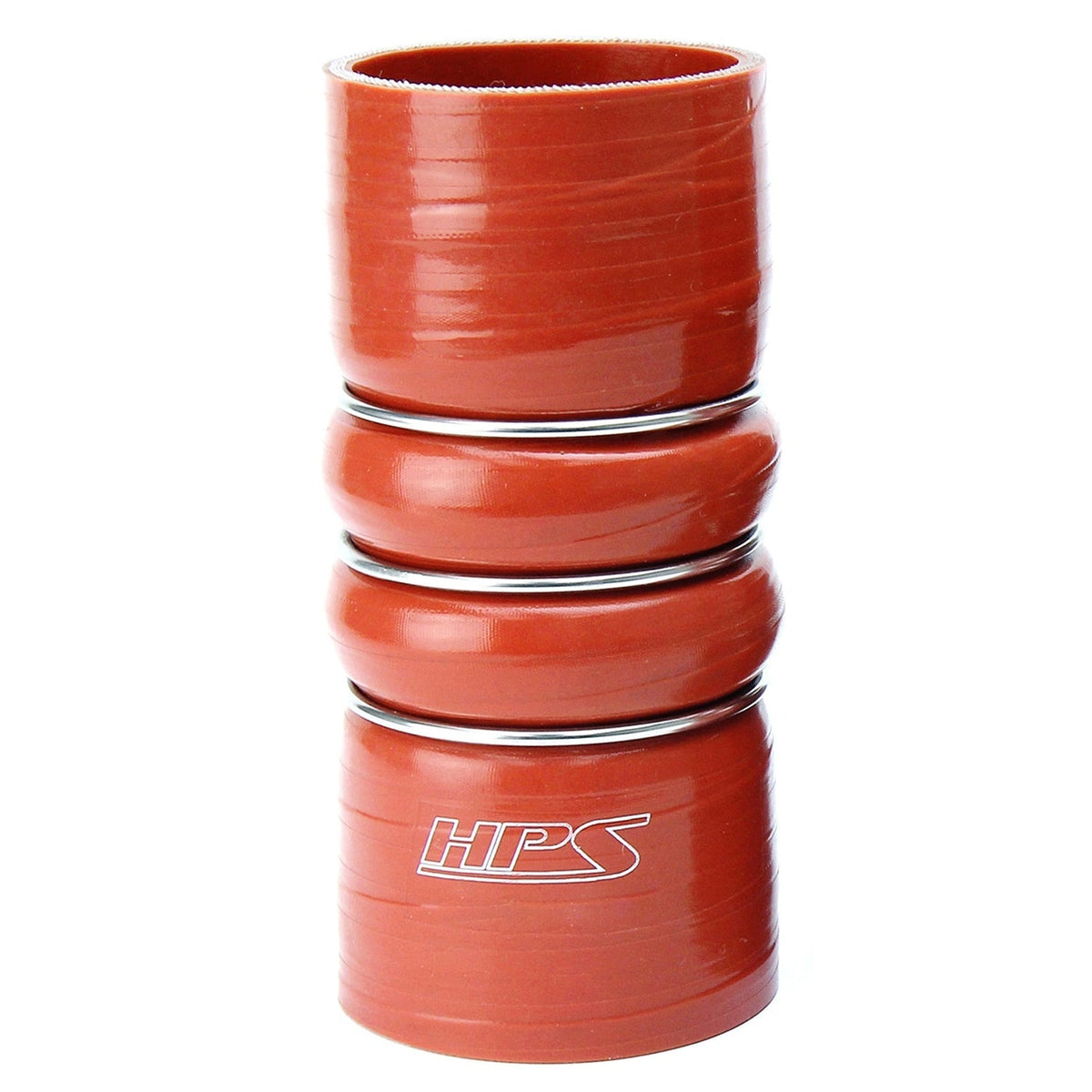 HPS Performance Products HPS 3-1/4" ID, 6" Length, Silicone Charge Air Cooler CAC Hose Double Hump Coupler Bellow Hot Side, Ultra High Temp 4-ply Aramid Reinforced, 83mm ID
