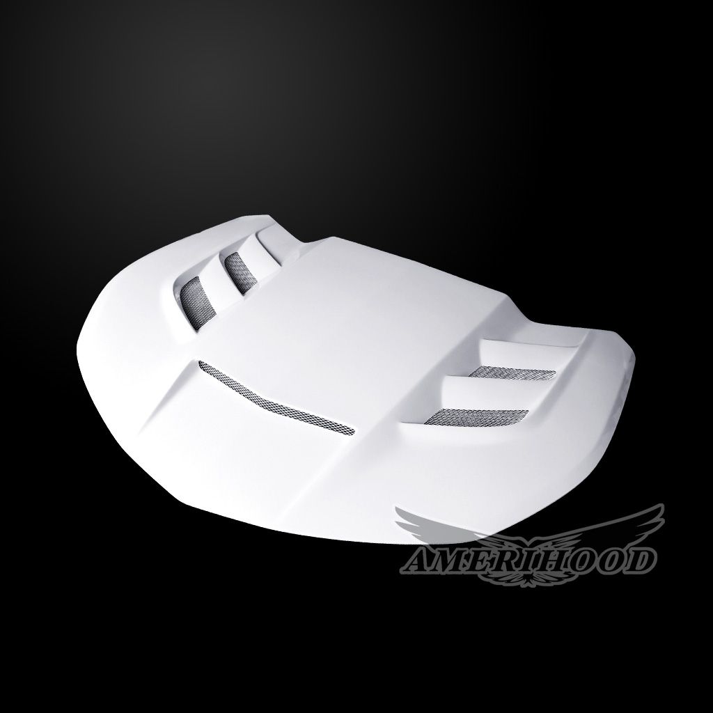 AmeriHood - Chevrolet Camaro 2016-2024 VIP Style Functional Heat Extractor Ram Air Hood