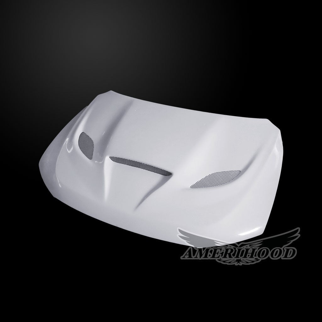 AmeriHood - Dodge Durango Model 2011-2025 HC Style Functional Heat Extraction Hood