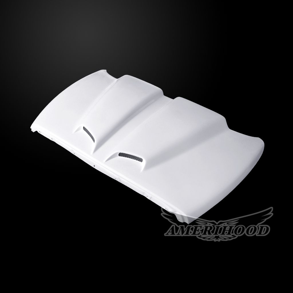 AmeriHood - Dodge Ram 3500 2003-2009 WS6 Style Functional Ram Air Hood