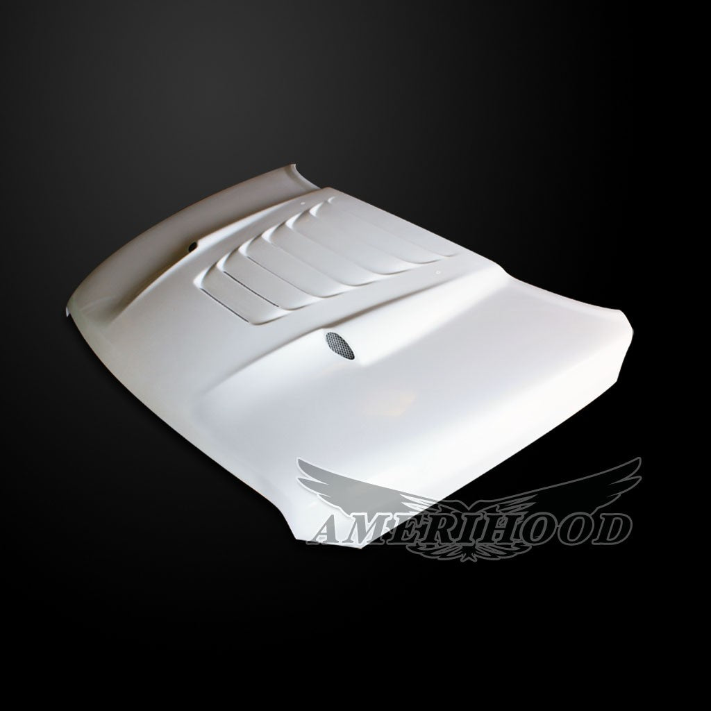 AmeriHood - Dodge RAM 1500 Model 2009-2018 TS Style Functional Heat Extraction Hood