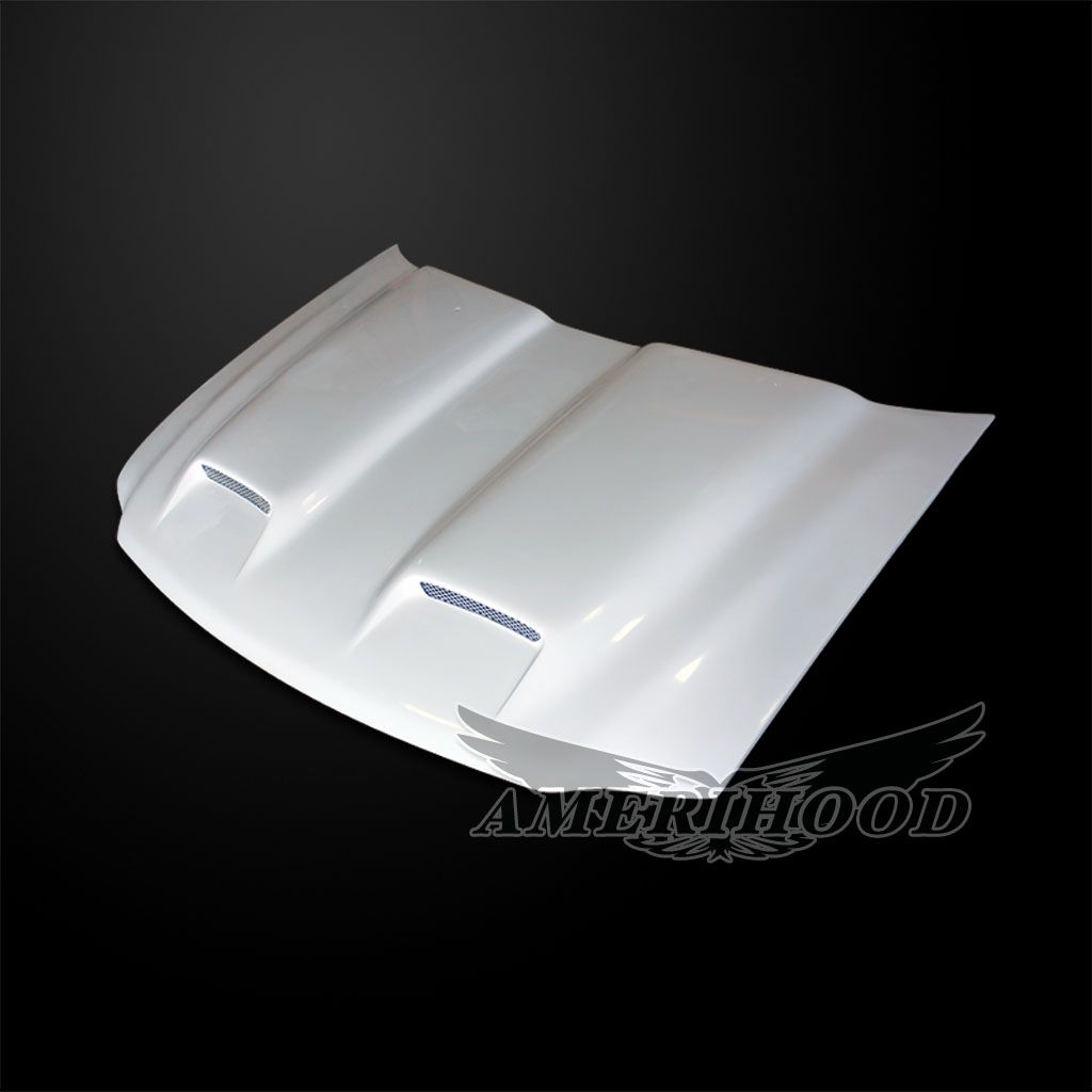 AmeriHood - Ford F-150 1997-2003 Type-S Style Functional Ram Air Hood
