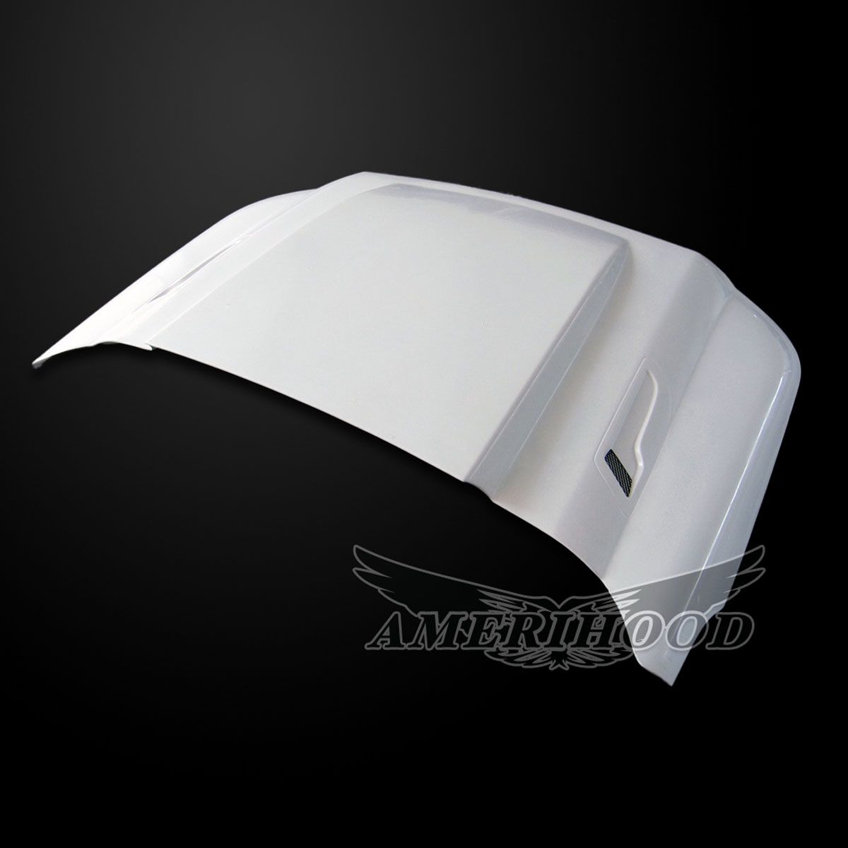 AmeriHood - Ford F-350 2011-2016 Type Cowl 3 Inch Style Functional Heat Extraction Ram Air Hood