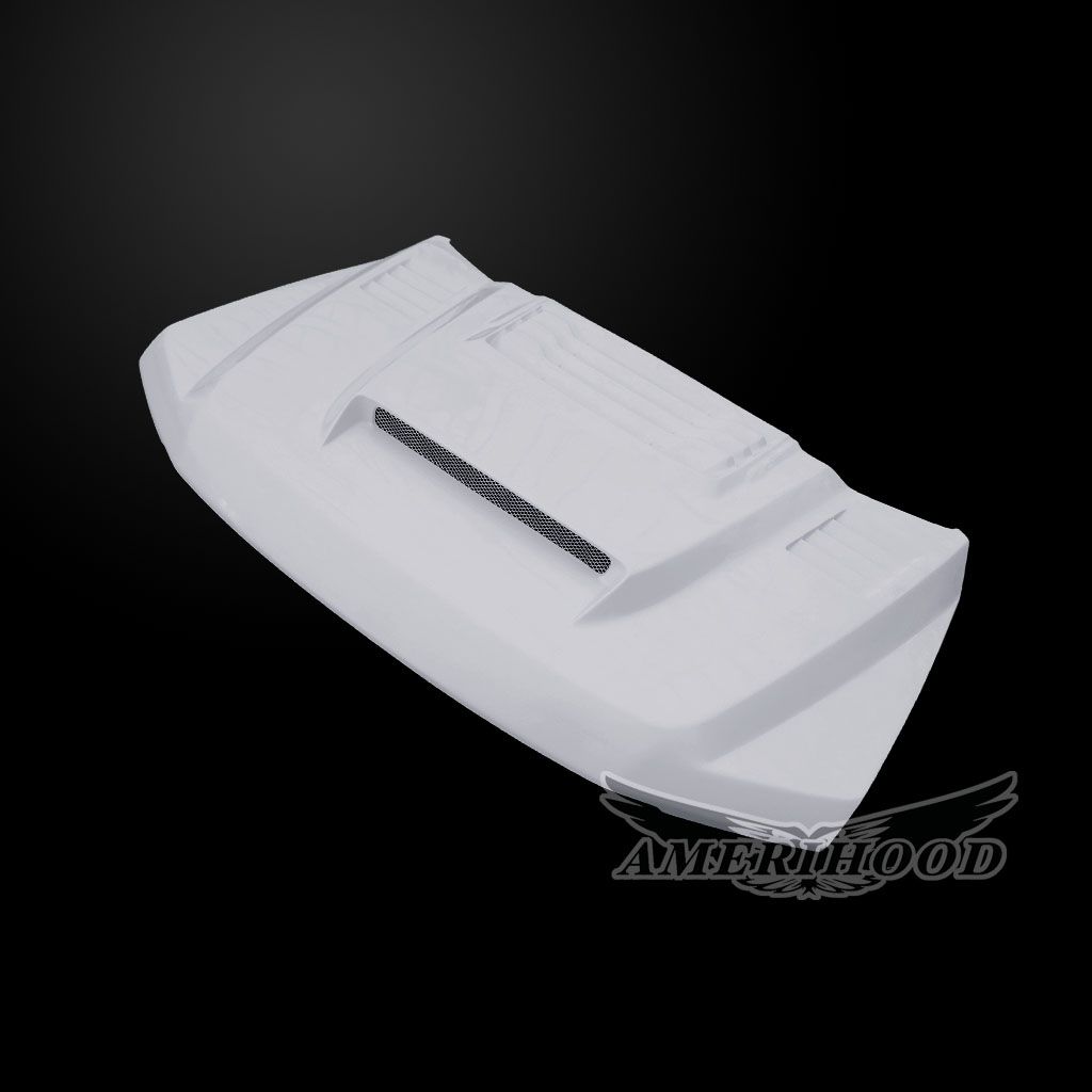 AmeriHood - Ford F-350 2017-2022 RIP Style Functional Heat Extraction Ram Air Hood