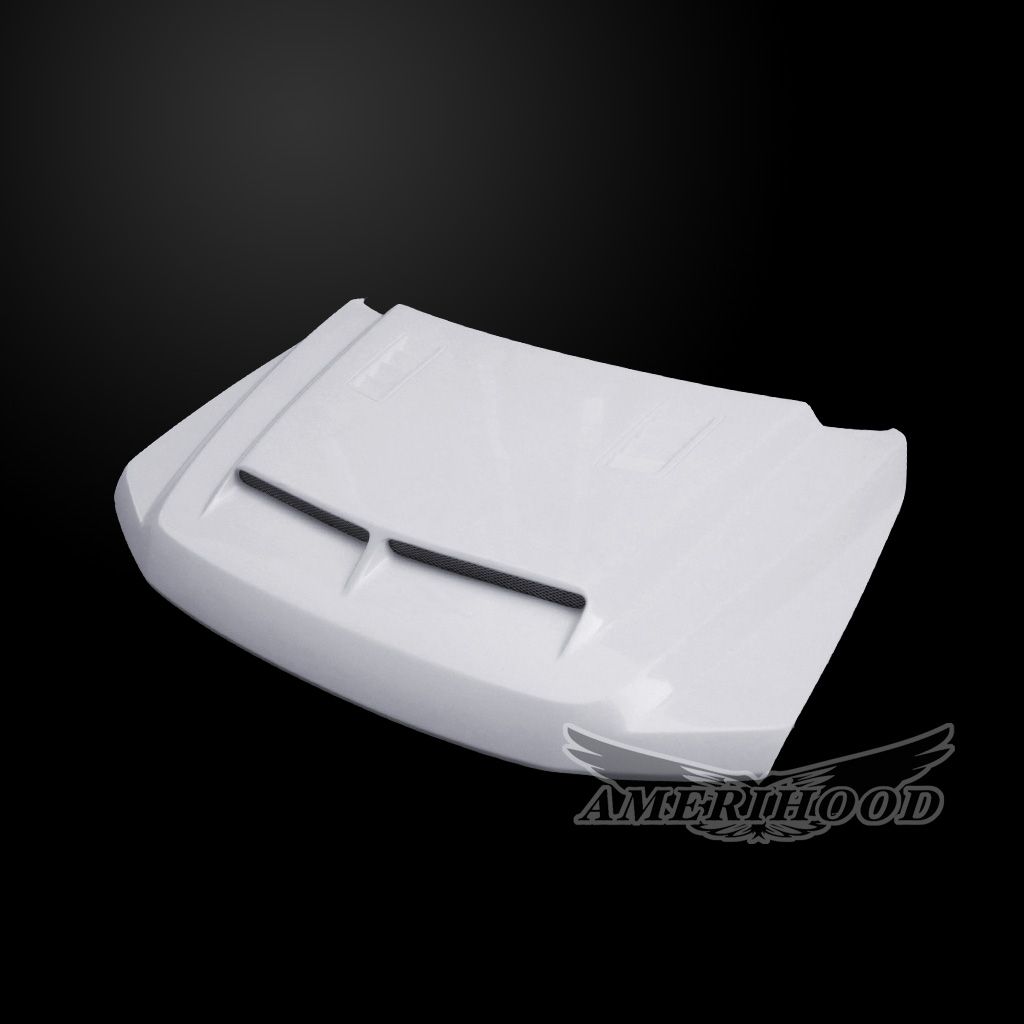 AmeriHood - Ford F-450 2017-2022 Type-E Style Functional Heat Extraction Ram Air Hood