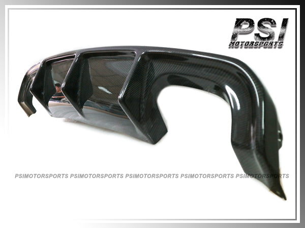 For 2015-2019 BMW F85 X5M / F86 X6M Only - RK Style Carbon Fiber Rear Diffuser