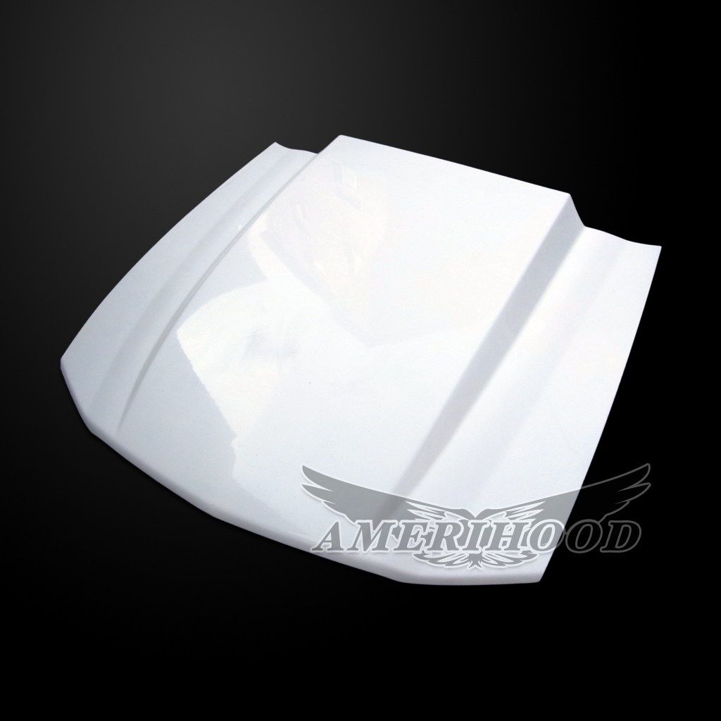 AmeriHood - Ford Mustang Shelby GT500 2007-2009 3-Inch Cowl Style Functional Heat Extraction Hood