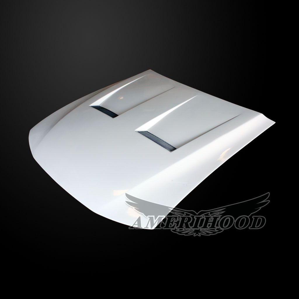 AmeriHood - Ford Mustang 1999-2004 Type-6 Style Functional Heat Extraction Cooling Hood