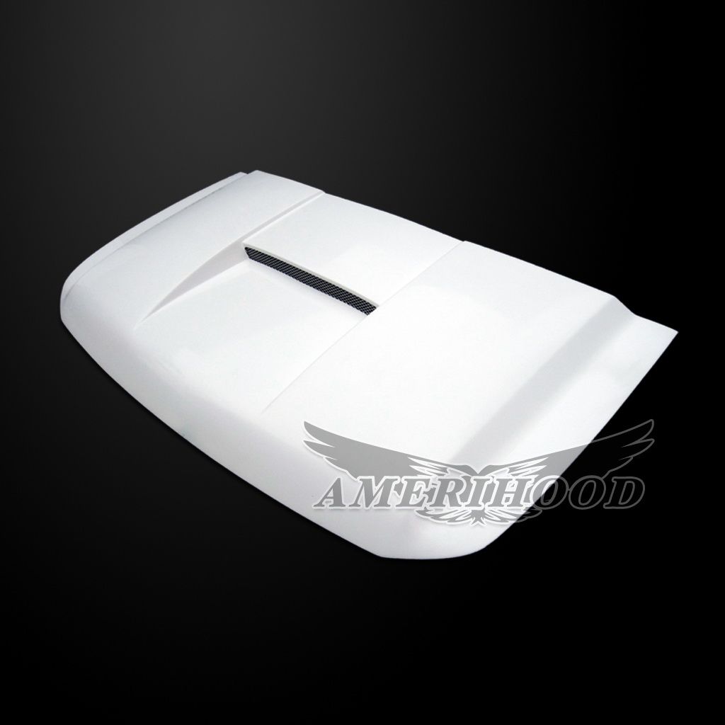 AmeriHood - Nissan Titan 2004-2015 Type-S Style Functional Ram Air Hood