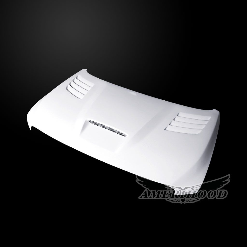AmeriHood - Nissan Titan Non-XD 2016-2024 Type-VIP Style Functional Ram Air Hood