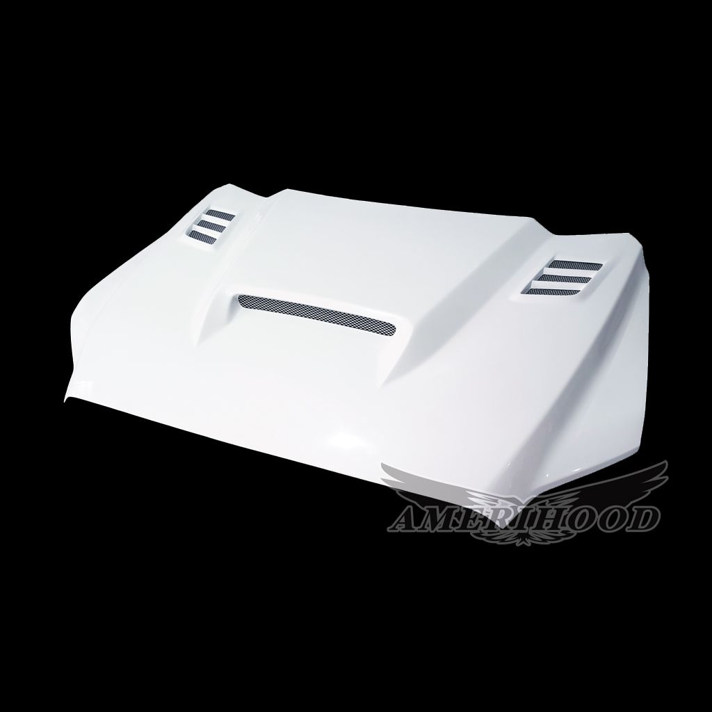 AmeriHood - Toyota Sequoia 2023-2025 SSK Style Functional Heat Extractor Ram Air Hood (Vehicle Registration Card Required)