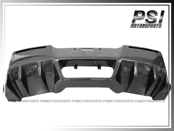 For 2014-2019 Corvette C7 - R1 Style Carbon Fiber Rear Diffuser
