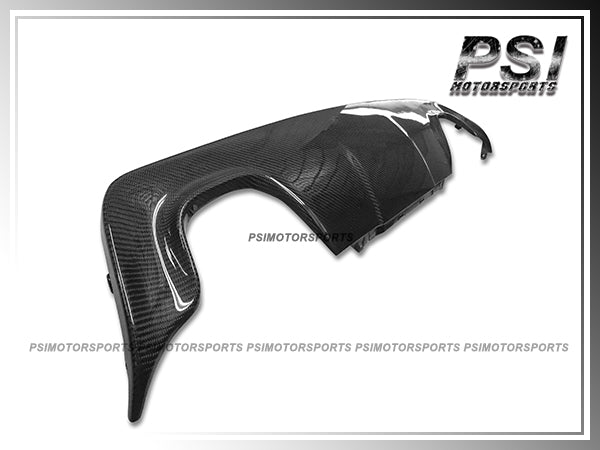 For 2004-2009 BMW E60 M-Sport Only - OEM Style Carbon Fiber Rear Diffuser (For Quad Tips)