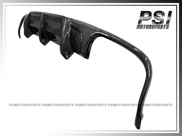 For 2010-2013 Mercedes-Benz W212 with AMG Sport Package & E63AMG Only - JPM Style Carbon Fiber Rear Diffuser