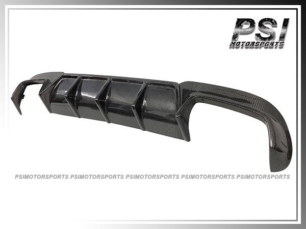 For 2014-2016 Mercedes-Benz W212 Facelift with AMG Sport Package & E63AMG Only - B Style Carbon Fiber Rear Diffuser