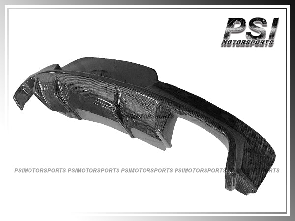 For 2009-2015 BMW E89 Z4 M-Sport Only - 3D Style Carbon Fiber Rear Diffuser