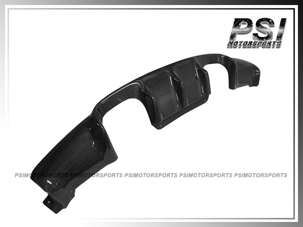 For 2008-2013 BMW E92 E93 M3 Only - V Style Carbon Fiber Rear Diffuser